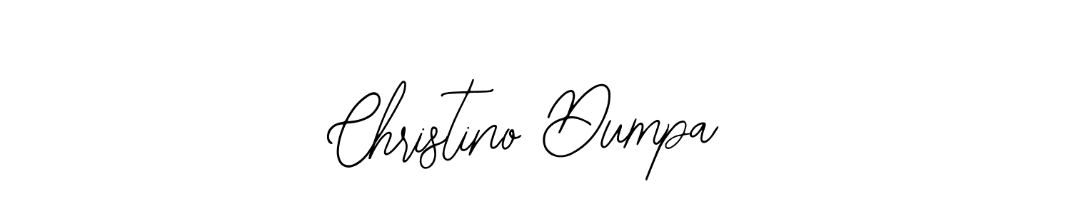 Similarly Bearetta-2O07w is the best handwritten signature design. Signature creator online .You can use it as an online autograph creator for name Christino Dumpa. Christino Dumpa signature style 12 images and pictures png