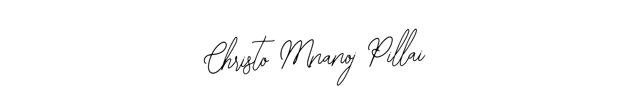 You can use this online signature creator to create a handwritten signature for the name Christo Mnanoj Pillai. This is the best online autograph maker. Christo Mnanoj Pillai signature style 12 images and pictures png