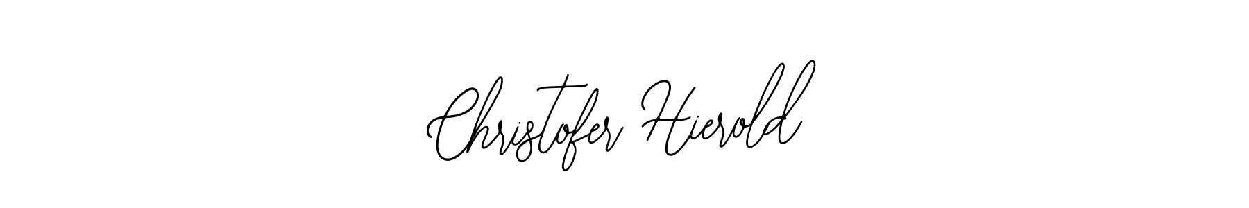 Also we have Christofer Hierold name is the best signature style. Create professional handwritten signature collection using Bearetta-2O07w autograph style. Christofer Hierold signature style 12 images and pictures png