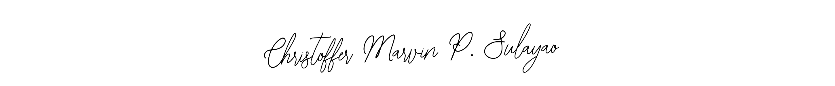 Once you've used our free online signature maker to create your best signature Bearetta-2O07w style, it's time to enjoy all of the benefits that Christoffer Marvin P. Sulayao name signing documents. Christoffer Marvin P. Sulayao signature style 12 images and pictures png