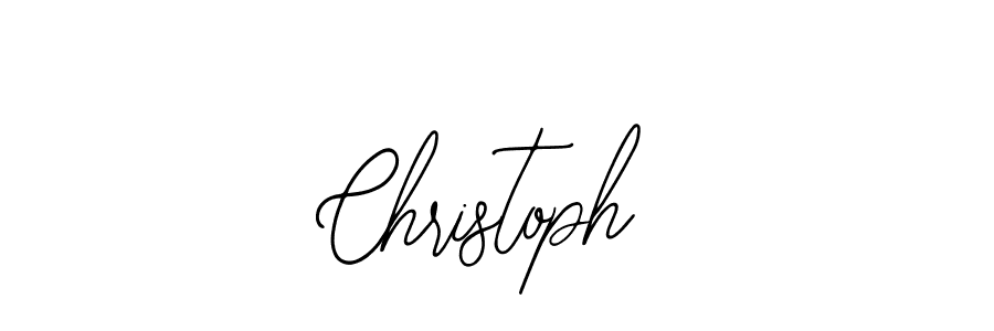 Use a signature maker to create a handwritten signature online. With this signature software, you can design (Bearetta-2O07w) your own signature for name Christoph. Christoph signature style 12 images and pictures png