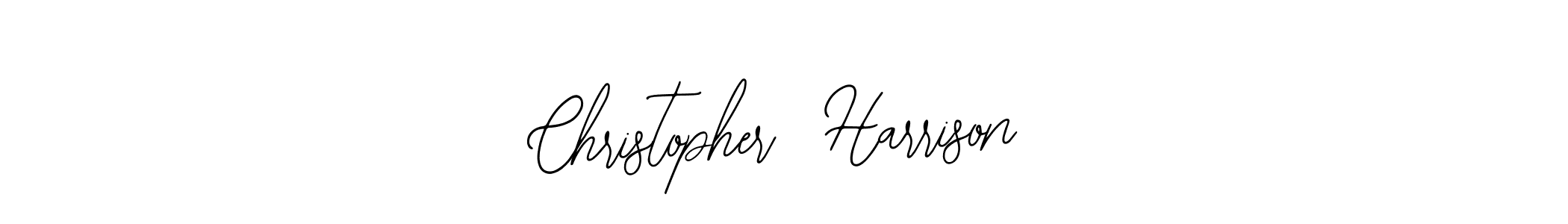 Similarly Bearetta-2O07w is the best handwritten signature design. Signature creator online .You can use it as an online autograph creator for name Christopher  Harrison. Christopher  Harrison signature style 12 images and pictures png