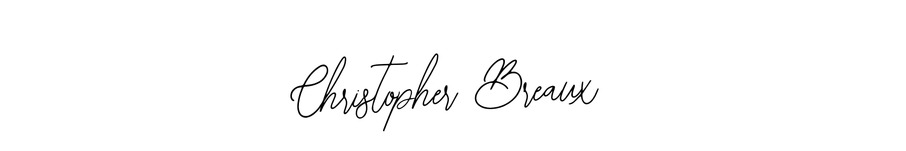 Make a beautiful signature design for name Christopher Breaux. Use this online signature maker to create a handwritten signature for free. Christopher Breaux signature style 12 images and pictures png