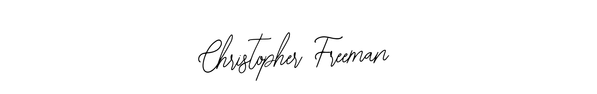 Design your own signature with our free online signature maker. With this signature software, you can create a handwritten (Bearetta-2O07w) signature for name Christopher Freeman. Christopher Freeman signature style 12 images and pictures png