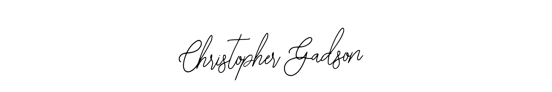 It looks lik you need a new signature style for name Christopher Gadson. Design unique handwritten (Bearetta-2O07w) signature with our free signature maker in just a few clicks. Christopher Gadson signature style 12 images and pictures png