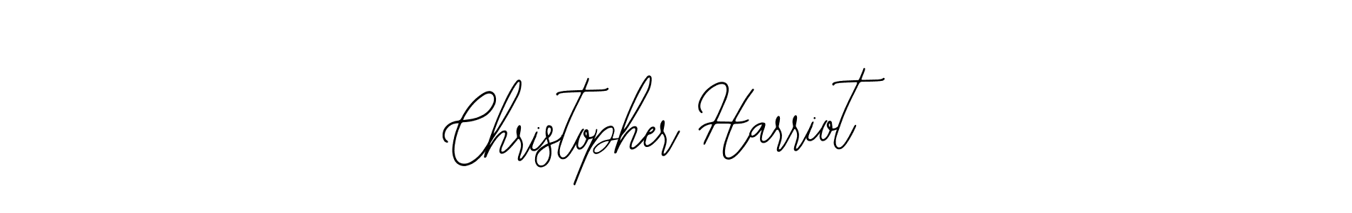 It looks lik you need a new signature style for name Christopher Harriot. Design unique handwritten (Bearetta-2O07w) signature with our free signature maker in just a few clicks. Christopher Harriot signature style 12 images and pictures png