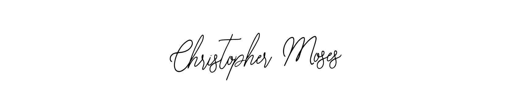 Design your own signature with our free online signature maker. With this signature software, you can create a handwritten (Bearetta-2O07w) signature for name Christopher Moses. Christopher Moses signature style 12 images and pictures png