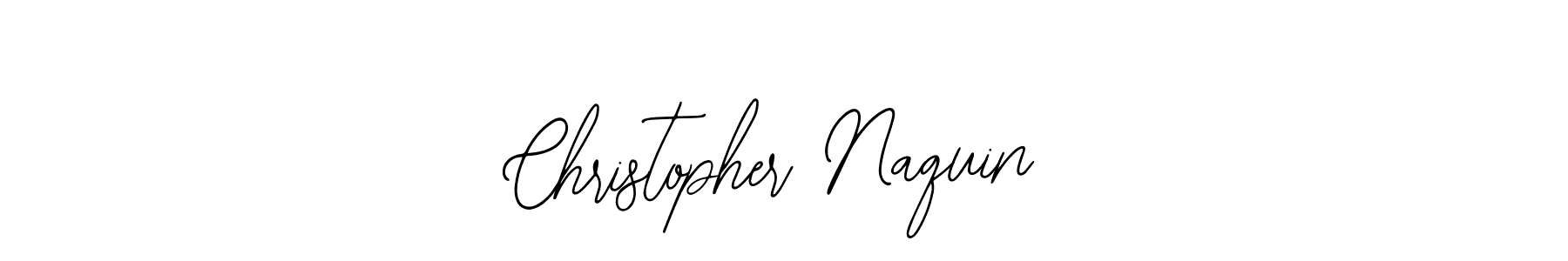 How to make Christopher Naquin signature? Bearetta-2O07w is a professional autograph style. Create handwritten signature for Christopher Naquin name. Christopher Naquin signature style 12 images and pictures png