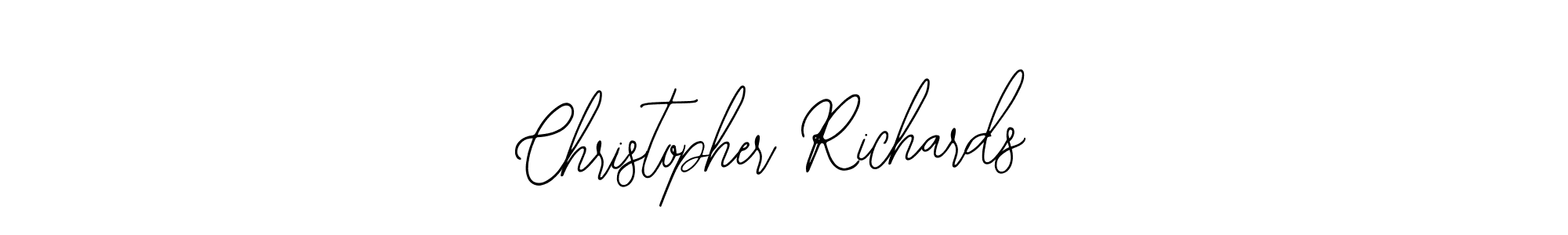 Make a beautiful signature design for name Christopher Richards. With this signature (Bearetta-2O07w) style, you can create a handwritten signature for free. Christopher Richards signature style 12 images and pictures png