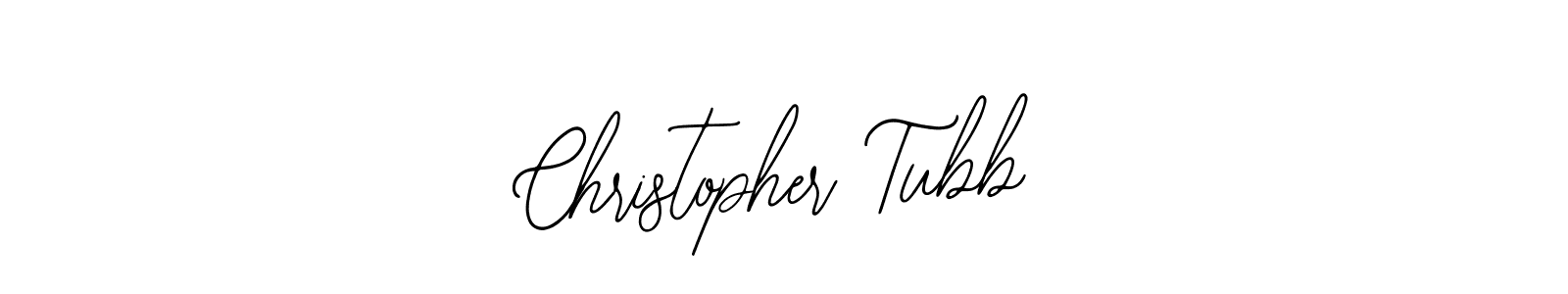 Make a beautiful signature design for name Christopher Tubb. With this signature (Bearetta-2O07w) style, you can create a handwritten signature for free. Christopher Tubb signature style 12 images and pictures png