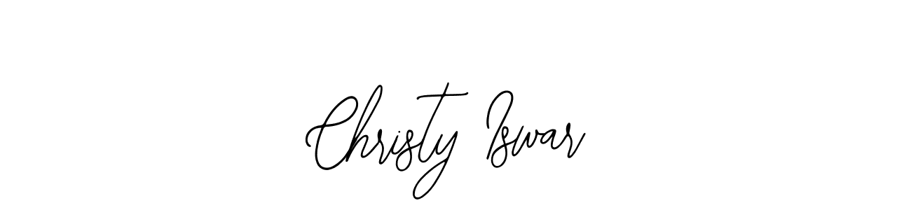 if you are searching for the best signature style for your name Christy Iswar. so please give up your signature search. here we have designed multiple signature styles  using Bearetta-2O07w. Christy Iswar signature style 12 images and pictures png