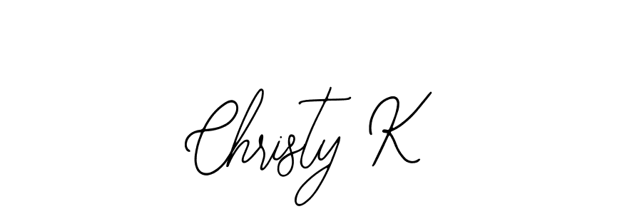 Make a beautiful signature design for name Christy K. With this signature (Bearetta-2O07w) style, you can create a handwritten signature for free. Christy K signature style 12 images and pictures png