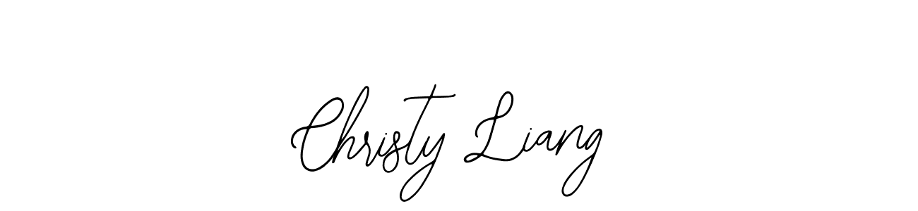 Also You can easily find your signature by using the search form. We will create Christy Liang name handwritten signature images for you free of cost using Bearetta-2O07w sign style. Christy Liang signature style 12 images and pictures png