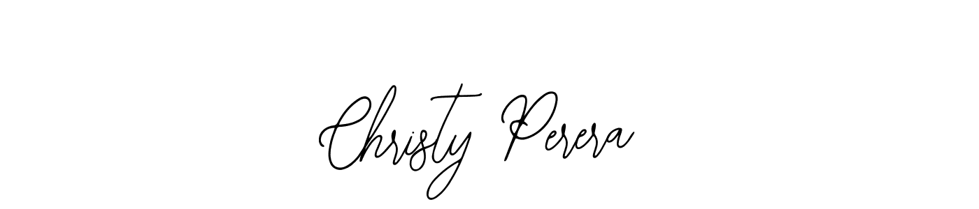 You should practise on your own different ways (Bearetta-2O07w) to write your name (Christy Perera) in signature. don't let someone else do it for you. Christy Perera signature style 12 images and pictures png