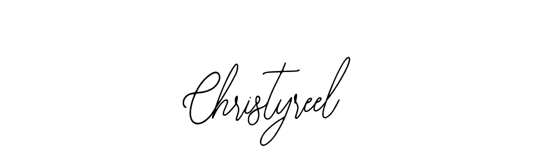How to make Christyreel name signature. Use Bearetta-2O07w style for creating short signs online. This is the latest handwritten sign. Christyreel signature style 12 images and pictures png