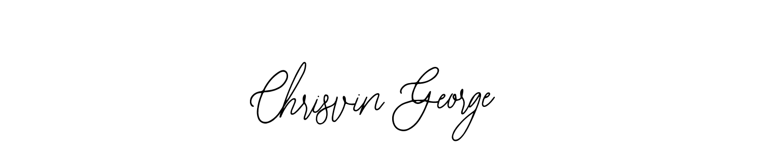 Bearetta-2O07w is a professional signature style that is perfect for those who want to add a touch of class to their signature. It is also a great choice for those who want to make their signature more unique. Get Chrisvin George name to fancy signature for free. Chrisvin George signature style 12 images and pictures png