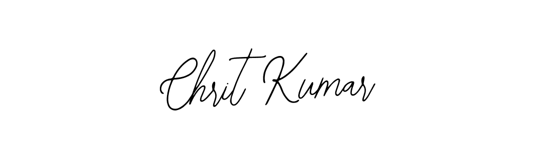 Design your own signature with our free online signature maker. With this signature software, you can create a handwritten (Bearetta-2O07w) signature for name Chrit Kumar. Chrit Kumar signature style 12 images and pictures png