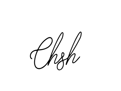 How to make Chsh signature? Bearetta-2O07w is a professional autograph style. Create handwritten signature for Chsh name. Chsh signature style 12 images and pictures png