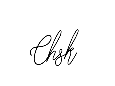 if you are searching for the best signature style for your name Chsk. so please give up your signature search. here we have designed multiple signature styles  using Bearetta-2O07w. Chsk signature style 12 images and pictures png