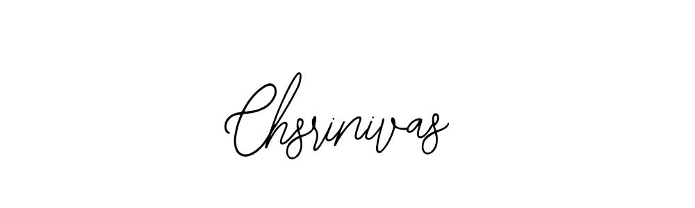 How to make Chsrinivas signature? Bearetta-2O07w is a professional autograph style. Create handwritten signature for Chsrinivas name. Chsrinivas signature style 12 images and pictures png