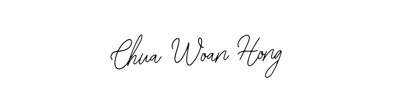 Make a beautiful signature design for name Chua Woan Hong. Use this online signature maker to create a handwritten signature for free. Chua Woan Hong signature style 12 images and pictures png