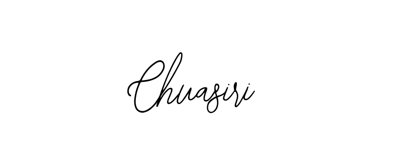 How to make Chuasiri signature? Bearetta-2O07w is a professional autograph style. Create handwritten signature for Chuasiri name. Chuasiri signature style 12 images and pictures png