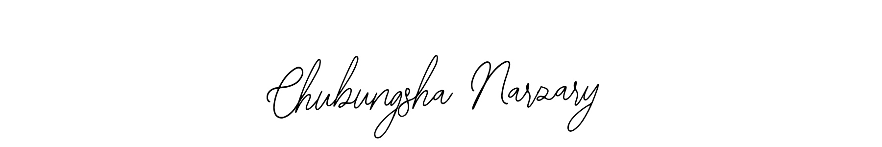 The best way (Bearetta-2O07w) to make a short signature is to pick only two or three words in your name. The name Chubungsha Narzary include a total of six letters. For converting this name. Chubungsha Narzary signature style 12 images and pictures png