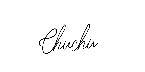 The best way (Bearetta-2O07w) to make a short signature is to pick only two or three words in your name. The name Chuchu include a total of six letters. For converting this name. Chuchu signature style 12 images and pictures png