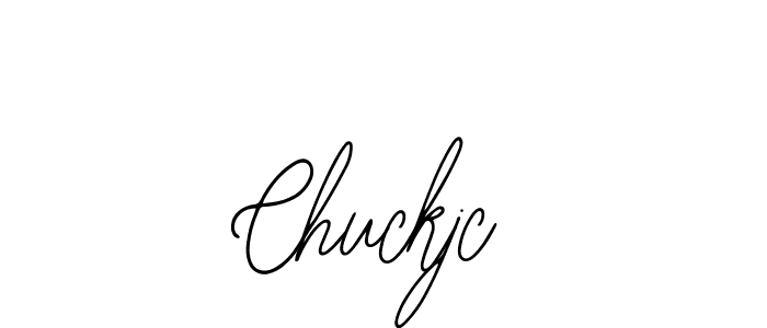 Also we have Chuckjc name is the best signature style. Create professional handwritten signature collection using Bearetta-2O07w autograph style. Chuckjc signature style 12 images and pictures png