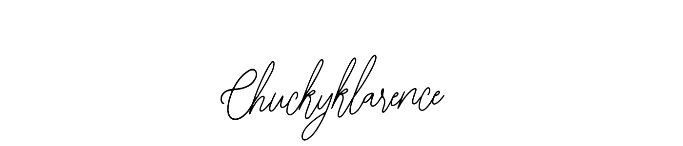 Make a beautiful signature design for name Chuckyklarence. With this signature (Bearetta-2O07w) style, you can create a handwritten signature for free. Chuckyklarence signature style 12 images and pictures png