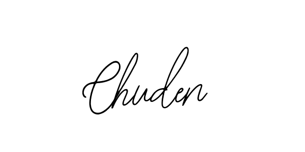 Create a beautiful signature design for name Chuden. With this signature (Bearetta-2O07w) fonts, you can make a handwritten signature for free. Chuden signature style 12 images and pictures png