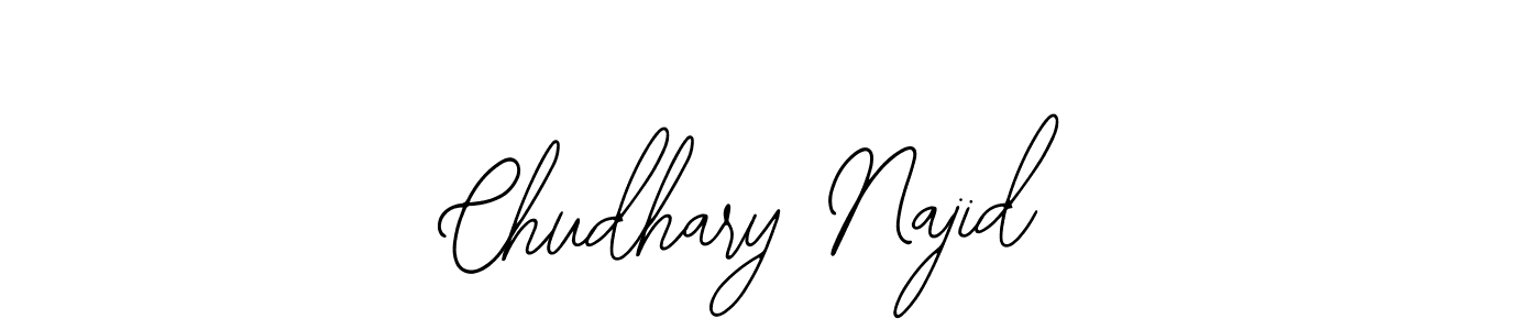 Make a beautiful signature design for name Chudhary Najid. With this signature (Bearetta-2O07w) style, you can create a handwritten signature for free. Chudhary Najid signature style 12 images and pictures png