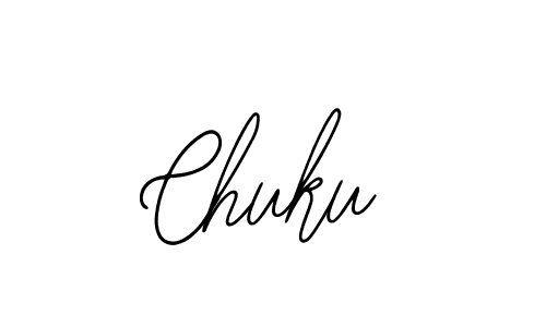 How to make Chuku name signature. Use Bearetta-2O07w style for creating short signs online. This is the latest handwritten sign. Chuku signature style 12 images and pictures png