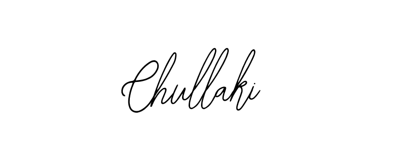 Design your own signature with our free online signature maker. With this signature software, you can create a handwritten (Bearetta-2O07w) signature for name Chullaki. Chullaki signature style 12 images and pictures png