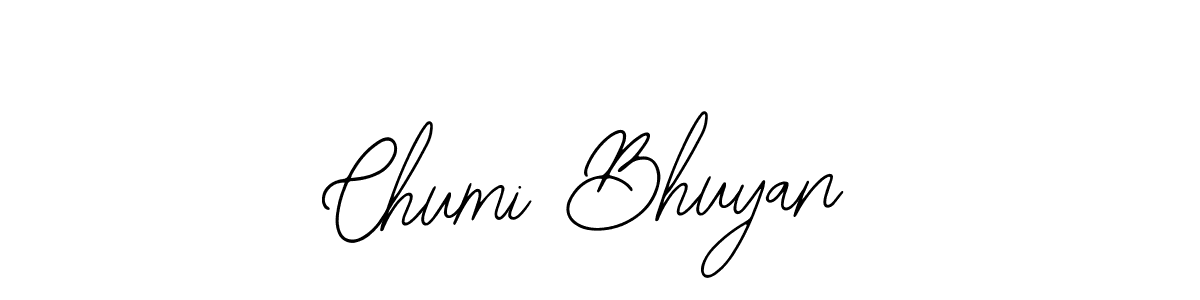 You should practise on your own different ways (Bearetta-2O07w) to write your name (Chumi Bhuyan) in signature. don't let someone else do it for you. Chumi Bhuyan signature style 12 images and pictures png