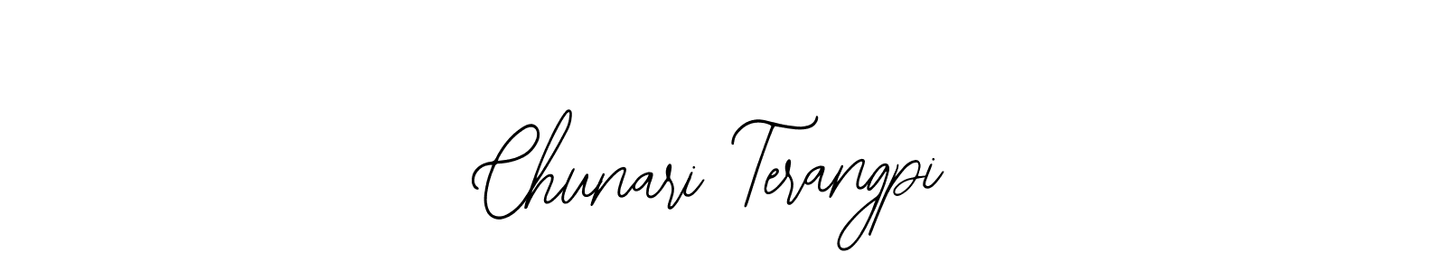 Make a beautiful signature design for name Chunari Terangpi. With this signature (Bearetta-2O07w) style, you can create a handwritten signature for free. Chunari Terangpi signature style 12 images and pictures png