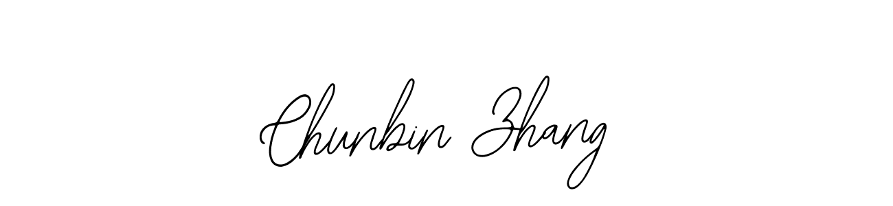 Also You can easily find your signature by using the search form. We will create Chunbin Zhang name handwritten signature images for you free of cost using Bearetta-2O07w sign style. Chunbin Zhang signature style 12 images and pictures png