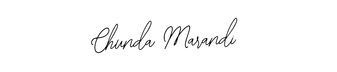 You should practise on your own different ways (Bearetta-2O07w) to write your name (Chunda Marandi) in signature. don't let someone else do it for you. Chunda Marandi signature style 12 images and pictures png