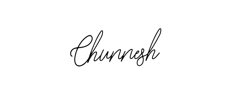 How to make Chunnesh name signature. Use Bearetta-2O07w style for creating short signs online. This is the latest handwritten sign. Chunnesh signature style 12 images and pictures png