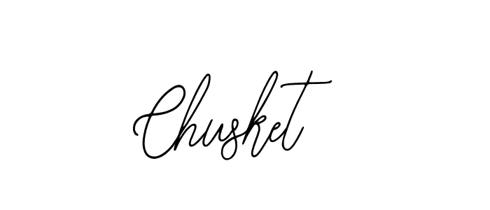 Use a signature maker to create a handwritten signature online. With this signature software, you can design (Bearetta-2O07w) your own signature for name Chusket. Chusket signature style 12 images and pictures png