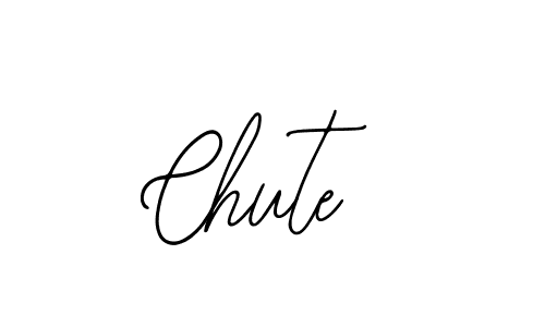 Also You can easily find your signature by using the search form. We will create Chute name handwritten signature images for you free of cost using Bearetta-2O07w sign style. Chute signature style 12 images and pictures png