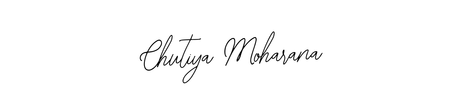 The best way (Bearetta-2O07w) to make a short signature is to pick only two or three words in your name. The name Chutiya Moharana include a total of six letters. For converting this name. Chutiya Moharana signature style 12 images and pictures png