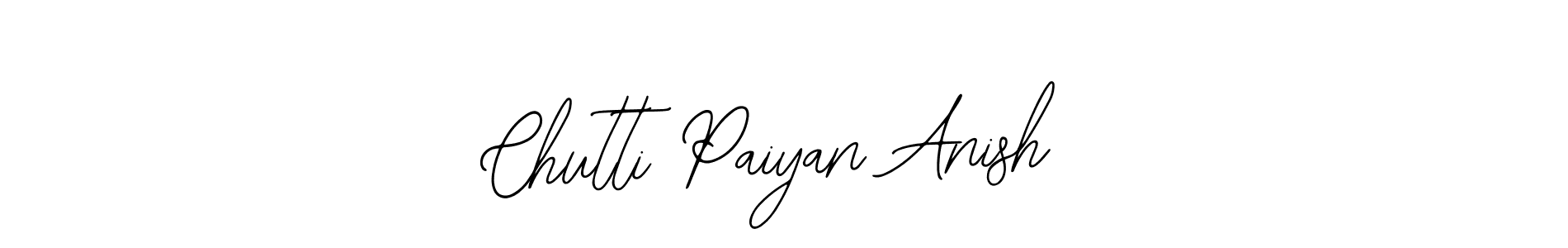 Design your own signature with our free online signature maker. With this signature software, you can create a handwritten (Bearetta-2O07w) signature for name Chutti Paiyan Anish. Chutti Paiyan Anish signature style 12 images and pictures png