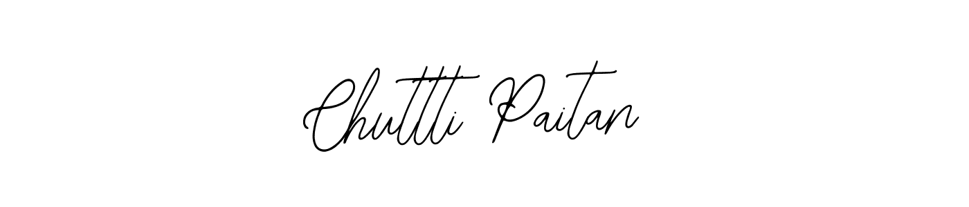 Make a beautiful signature design for name Chuttti Paitan. With this signature (Bearetta-2O07w) style, you can create a handwritten signature for free. Chuttti Paitan signature style 12 images and pictures png