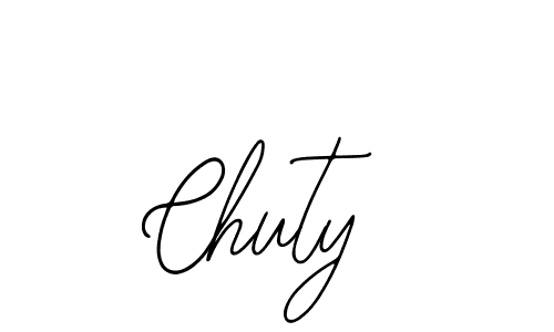 Chuty stylish signature style. Best Handwritten Sign (Bearetta-2O07w) for my name. Handwritten Signature Collection Ideas for my name Chuty. Chuty signature style 12 images and pictures png