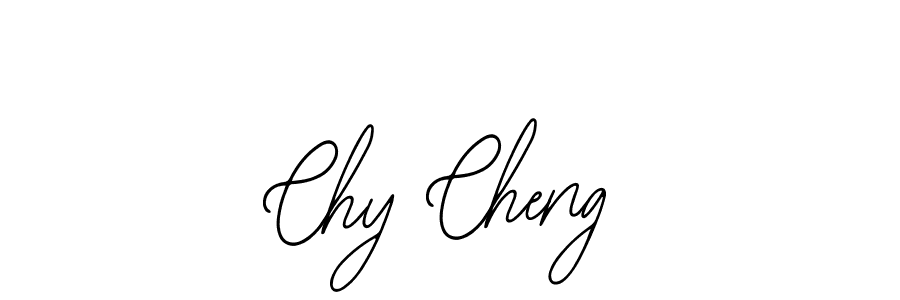 How to make Chy Cheng signature? Bearetta-2O07w is a professional autograph style. Create handwritten signature for Chy Cheng name. Chy Cheng signature style 12 images and pictures png