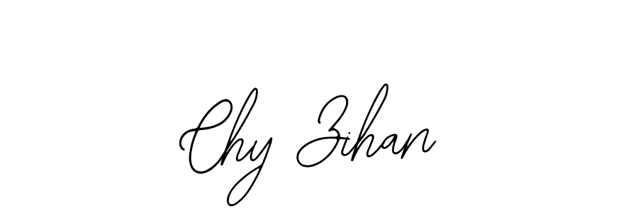 Design your own signature with our free online signature maker. With this signature software, you can create a handwritten (Bearetta-2O07w) signature for name Chy Zihan. Chy Zihan signature style 12 images and pictures png