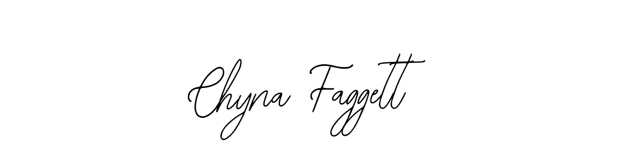 Design your own signature with our free online signature maker. With this signature software, you can create a handwritten (Bearetta-2O07w) signature for name Chyna Faggett. Chyna Faggett signature style 12 images and pictures png