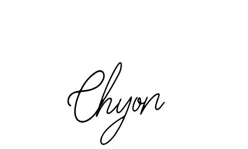 Bearetta-2O07w is a professional signature style that is perfect for those who want to add a touch of class to their signature. It is also a great choice for those who want to make their signature more unique. Get Chyon name to fancy signature for free. Chyon signature style 12 images and pictures png