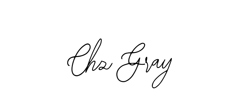 How to Draw Chz Gray signature style? Bearetta-2O07w is a latest design signature styles for name Chz Gray. Chz Gray signature style 12 images and pictures png